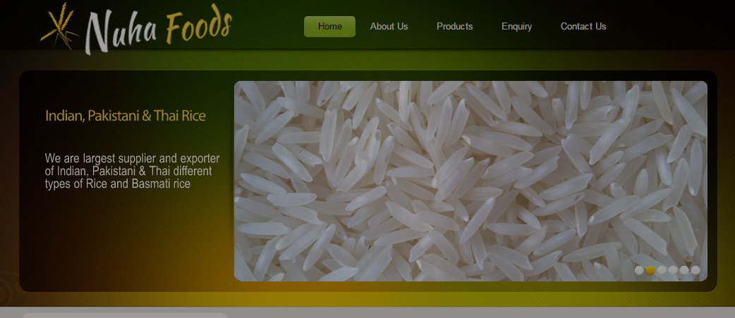 Dubai Based Foodstuff company